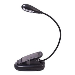 Arm Flexible Clip Light Led Portable Mini Book Single