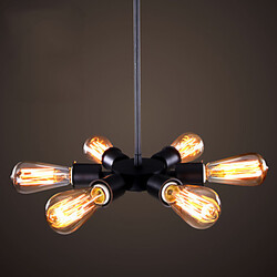 Style Chandelier Vintage Creative Dining Room Light Shop Head Northern