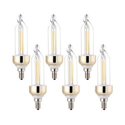 Cool White Led 6pcs Cob Bright E12