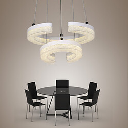 Crystal Modern Rings Pendant Light Shape Lamp Led