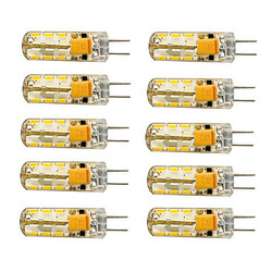 10pcs 100 Warmwhite 1.5w Cool White Light Led Corn Bulb 120lm 3000k/6000k G4 3014smd