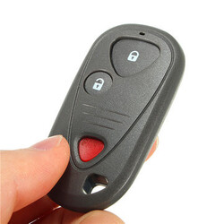 RSX Acura Black Case Remote Key Fob MDX BTN