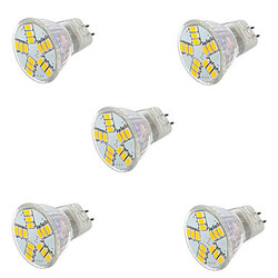 12v 5pcs Light Spot Smd5730 Light Bulbs Mr11 7w