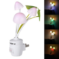 Light Colorful Style Us Plug Induction Mushroom Switch