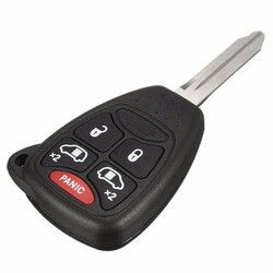 Dodge transmitter Keyless Entry Remote Button Uncut Chrysler Jeep FOB Key