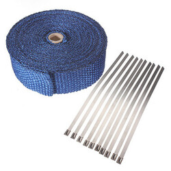 Tape Exhaust Manifold Heat 10m Protection Heat Wrap Fiber