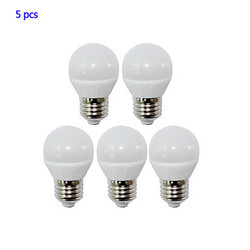 Smd Ac 85-265v E26/e27 Cool White 5 Pcs 320lm 4w Warm White Led Globe Bulbs