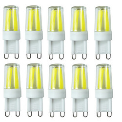 10pcs 400lm 3.5w Filament 4led Dimmable Led Cob Cool White