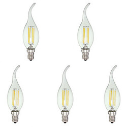 Candle Light C35 Ac 110-130 V 5 Pcs Kwb Cob Dimmable E12