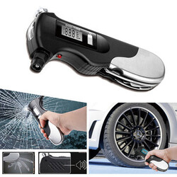 Voice Digital Car Emergency Hammer Tire Intelligent Emergency Tool Gauges Multi-function