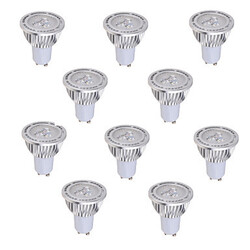 Ac 85-265 V Warm White Spot Lights Decorative 10 Pcs Cob Gu10 Mr16 Cool White