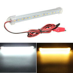 Yellow Bar 12V 15LED LED Strip Light Cool White Warm Hard Tube 20CM SMD 5630