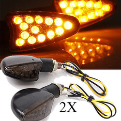 E11 Turn Signal Indicators Light Lamp LED Motorcycle Motor Bike