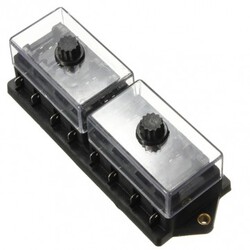 Holder 12V 8 Way Car Truck Automotive Blade Fuse Box