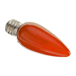 Led E12 0.5w Candle Light Red C35 Decorative