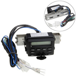 Cruiser Honda FM MP3 Motorcycle Audio Sound System Stereo Waterproof