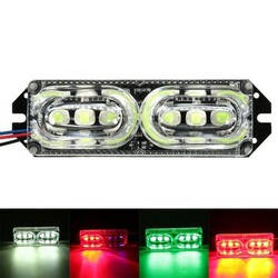 Strobe Flashing Emergency Lamp 6LEDs Stop 12V Brake Tail Light Motorcycle Warning