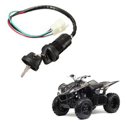 Barrel Switch Key 4 Wires Motorcycle Pit Dirt Bike Ignition Universal Quad ATV