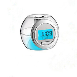 Colorful And Transparent Color Alarm Clock Calendar