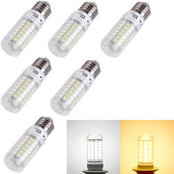 Led Corn Bulb E14/e27 Warm White Light Smd5730 110v/220v