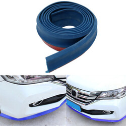 Skirt Front Bumper Protector Kit Rubber Body Universal Car Spoiler Splitter Chin Lip