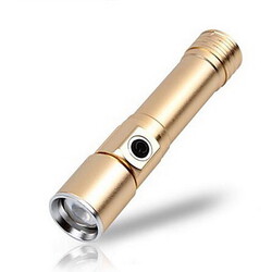 Single Rechargeable Flashlight Led Aluminum Mini