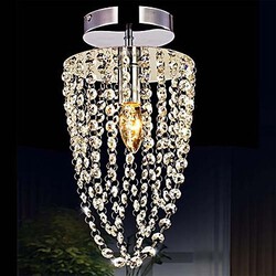 Light Chandelier K9 Modern Bulb Transparent