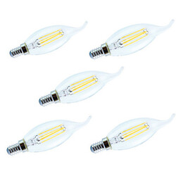 Degree E14 220v 4w Led Cool White 5pcs 400lm Filament Lamp