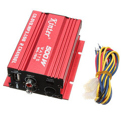 Stereo Audio Amplifier Mini Hi-Fi AMP Car Motorcycle