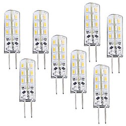 Smd G4 Warm White Dimmable 1.5w 8 Pcs Led Corn Lights