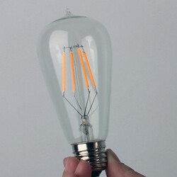 Led Retro Bulb 4w Clear Ball Bulbs