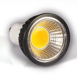 Cob Gu10 Mr16 Warm White Ac 220-240 V Led Spotlight 350-400 5w Dimmable