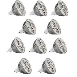 Cool Light 10pcs 900lm 12v Led Lamp Mr16 Warm