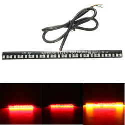 LED SMD Tail Brake Stop Turn Signal 12V Motorcycle Rear Light Strip